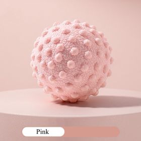 Yoga Body Massager Ball, Manual Yoga Massager Ball For All Over Body Trigger Point Care, Muscle Relaxation (Color: Pink)
