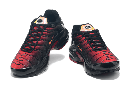TN cushioned fashion kids' sneakers Running shoes (colour: black-red, size: 31)