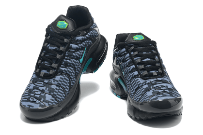 TN cushioned fashion kids' sneakers Running shoes (colour: black-gray, size: 31)