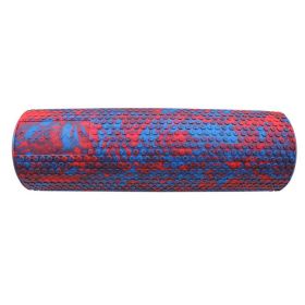 Taffy Honey-Comb EVA Foam Roller (Color: red-blue)